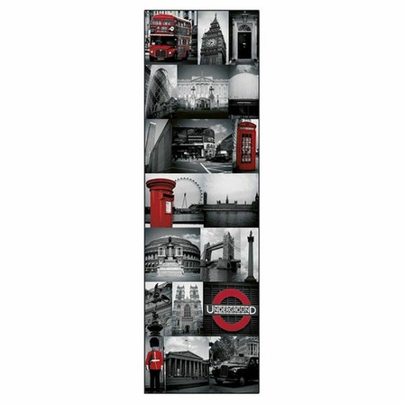 PYRAMID POSTERS - London Collage Poster 30.5 x 91.5cm