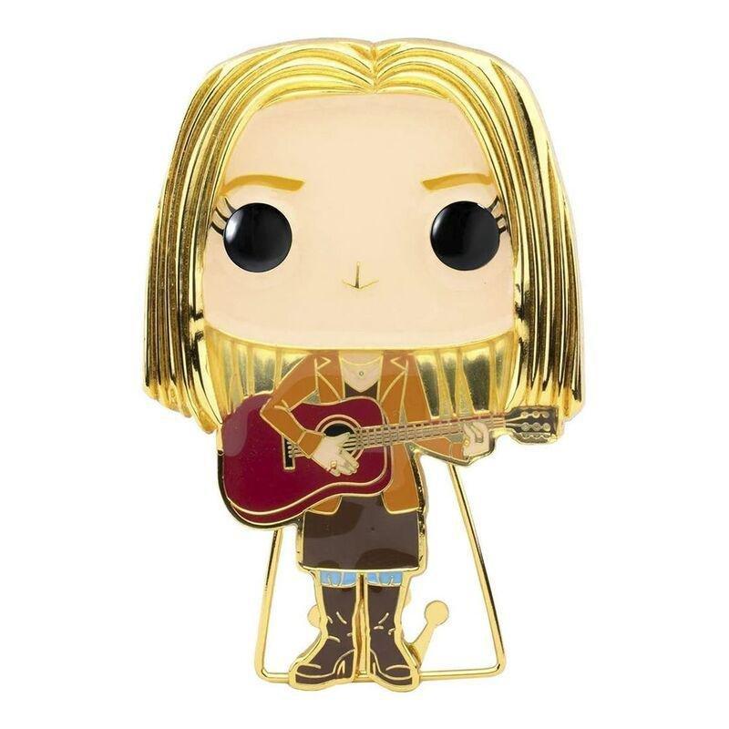 Funko Enamel Pin! Television Friends Phoebe Buffay With Guitar Enamel Pin 4-Inch, , large image number 0