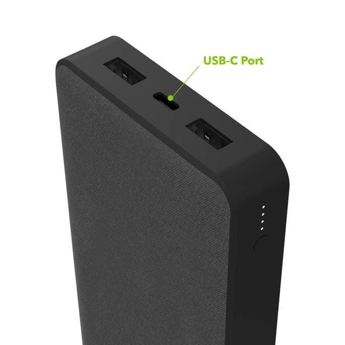 Mophie Powerstation XXL Power Bank 20000mAh With PD Fabric Black, , large image number 1