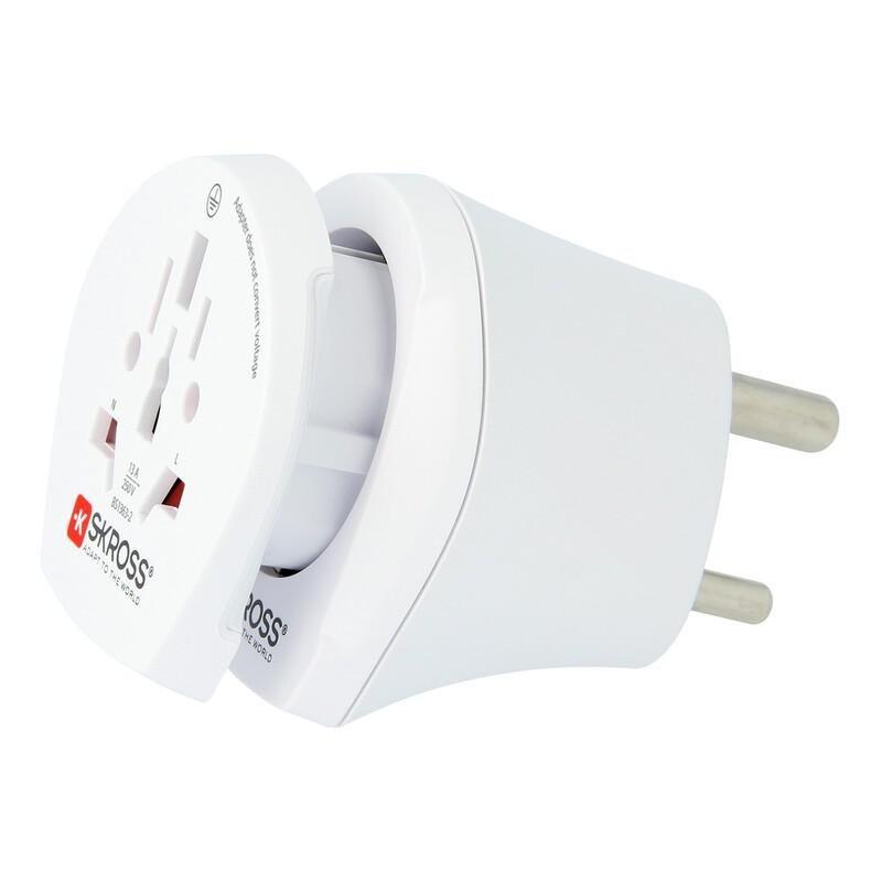 Skross Europe + India Combo Travel Adapter White, , large image number 2