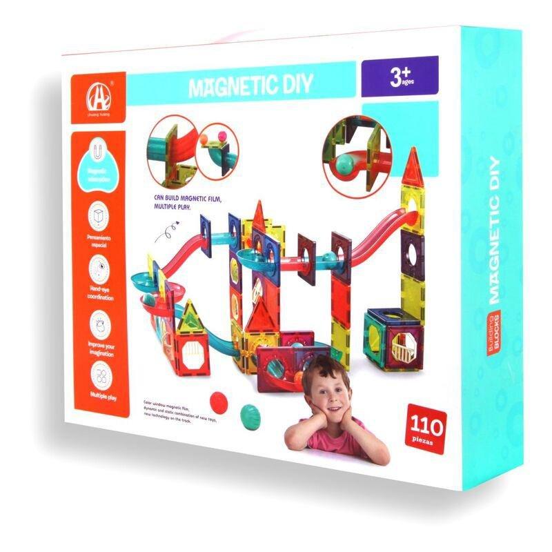 Toys Station Magnetic Blocks Diy Set (110 Pieces), , large image number 0