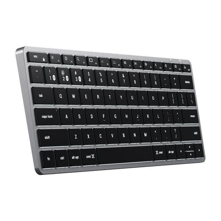 Satechi Slim X1 Bluetooth Keyboard - Space Grey (US English), , large image number 2