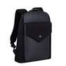 RIVACASE - Rivacase 8524 Black Canvas Urban Backpack 14-Inch