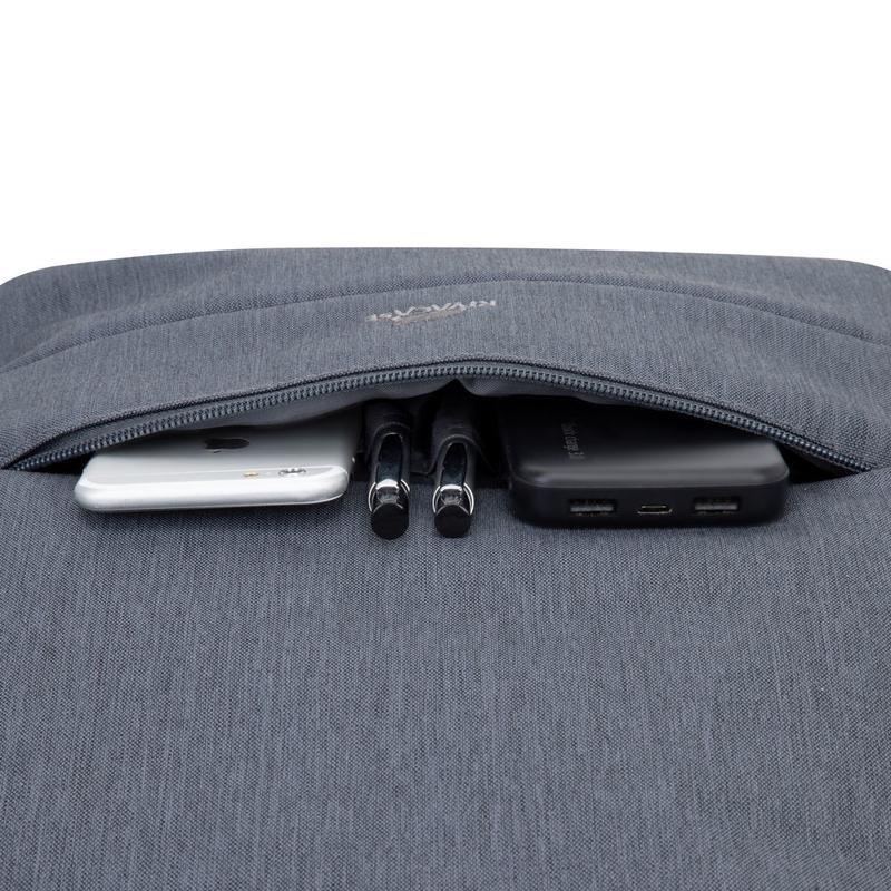 Rivacase 7562 Dark Grey Anti-Theft Laptop Backpack 15.6-Inch, , large image number 7