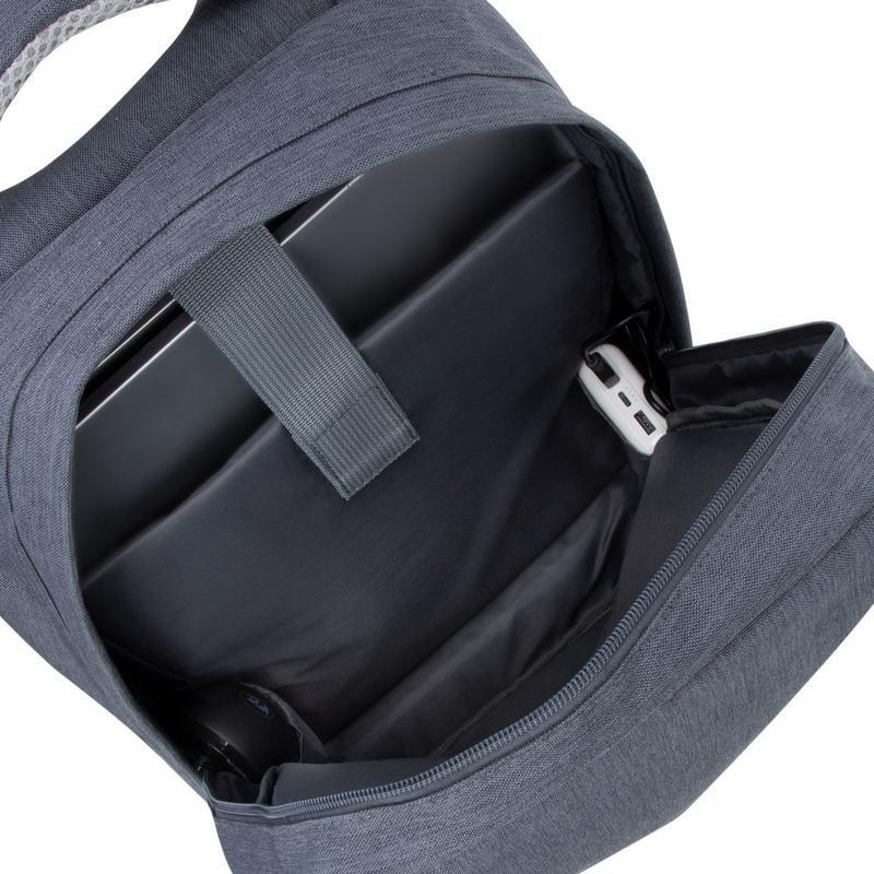 Rivacase 7562 Dark Grey Anti-Theft Laptop Backpack 15.6-Inch, , large image number 9
