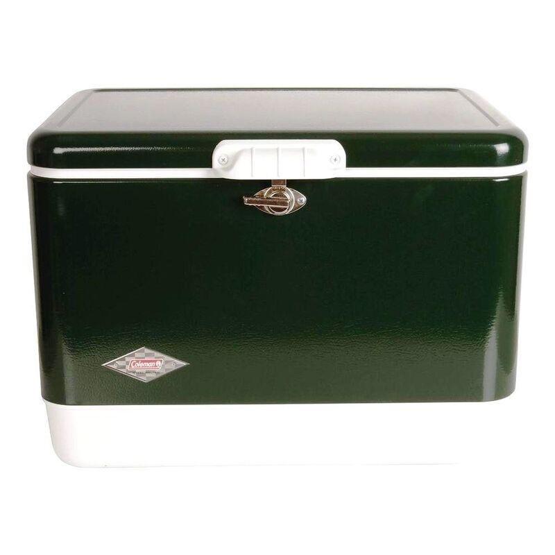 Coleman Cooler 54 QT Steel Belted Green, , large image number 0