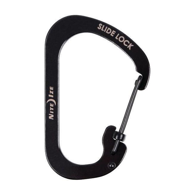 Nite Ize Slidelock Carabiner Stainless Steel No.4 Black, , large image number 1