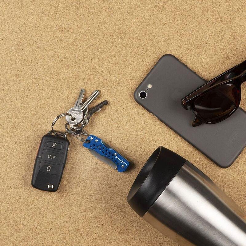 Nite Ize Doohickey Keychain Knife - Blue, , large image number 4