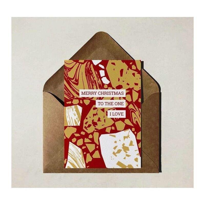 Bumble & Mouse To The One I Love Greeting Card (14.8 x 21cm), , medium