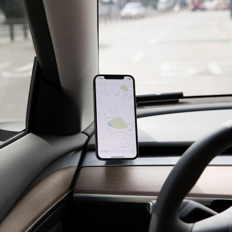 Spigen Tesla (2020) OneTap Dashboard Car Mount (MagFit) - Black (ITT85), , large image number 1