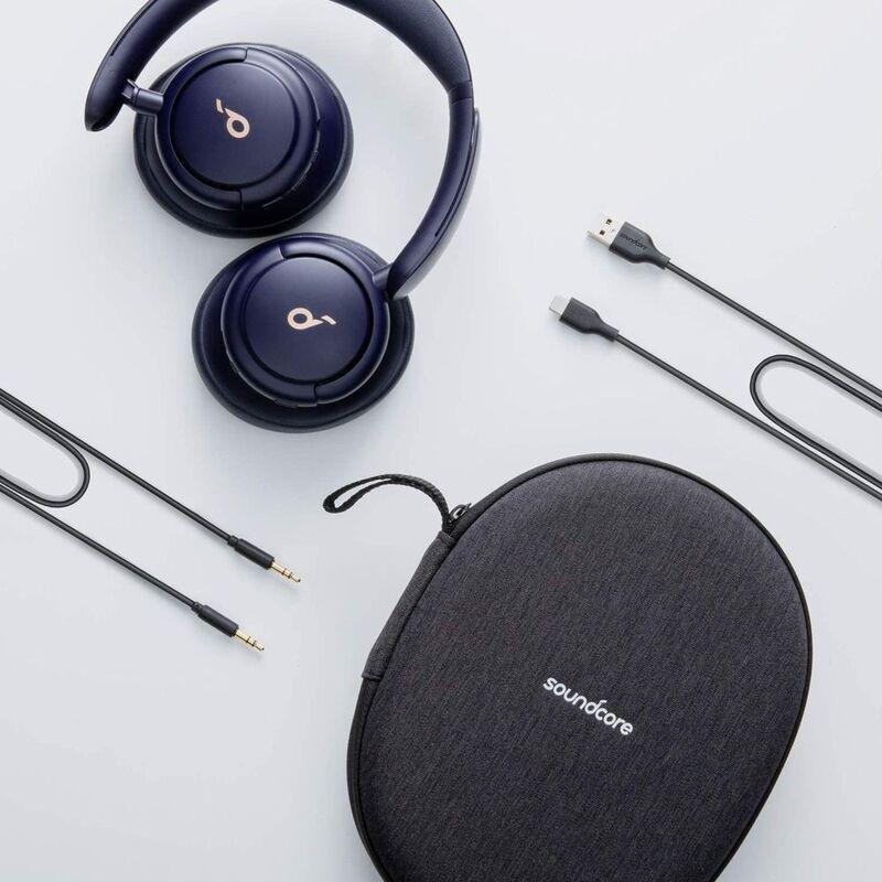 Anker Soundcore Life Q30 Wireless On-Ear Headphones - Blue, , large image number 1