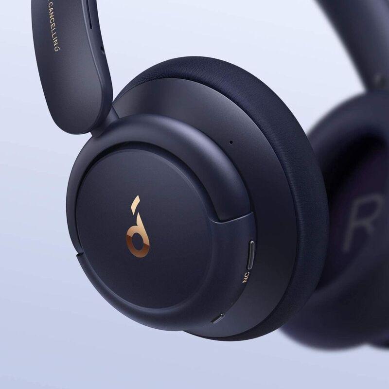 Anker Soundcore Life Q30 Wireless On-Ear Headphones - Blue, , large image number 4
