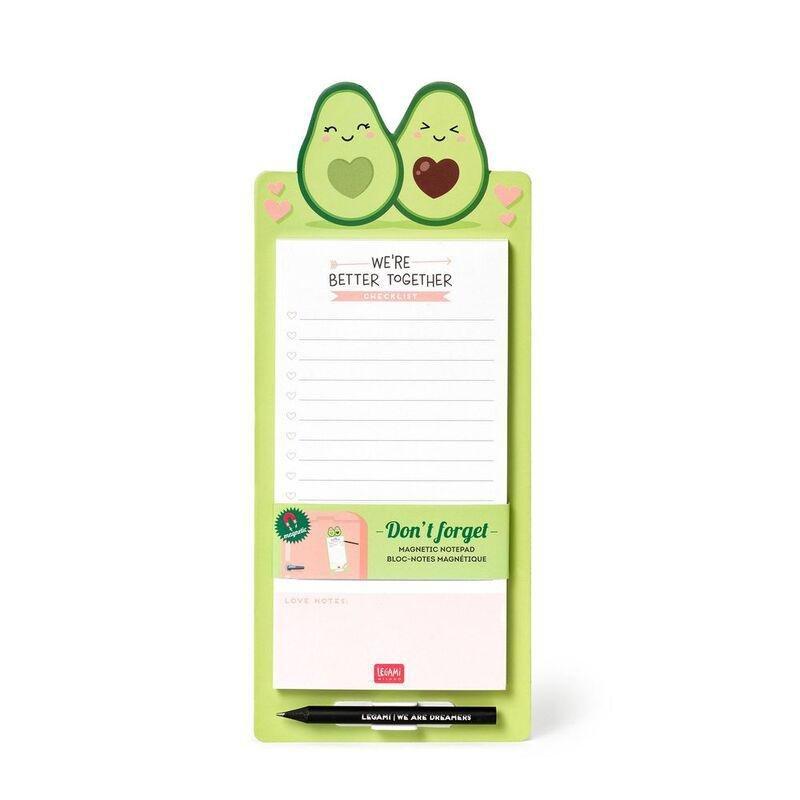 Legami Don't Forget Magnetic Notepad - Avocado, , medium