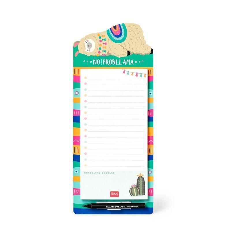 Legami Don't Forget Magnetic Notepad - Llama, , large image number 0