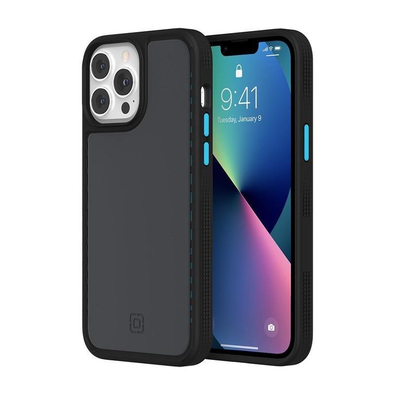 Incipio Optum Case For iPhone 13 Pro Max Black Oyster/Electric Blue, , large image number 1