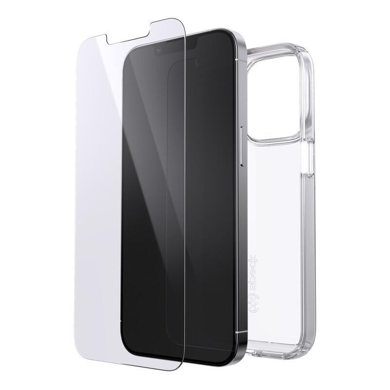 Speck Presidio Perfect-Clear Case + Shieldview Glass Protector for iPhone 13 Pro, , large image number 2
