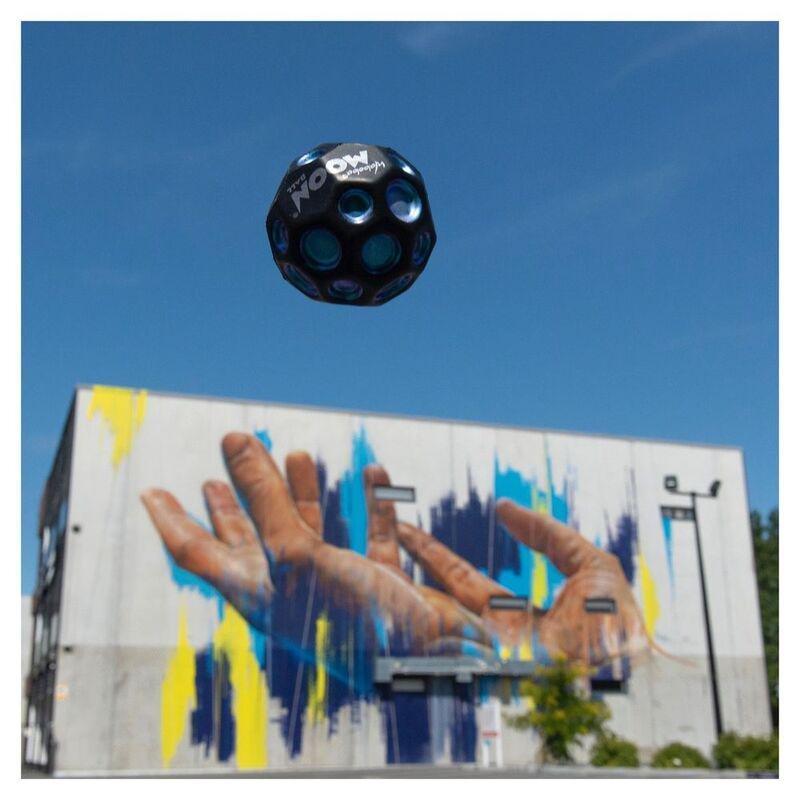 Waboba Moon Ball Dark Side Of The Moon Hyper Bouncing Ball 322D99-A (Assorted Colors - Includes 1), , large image number 4