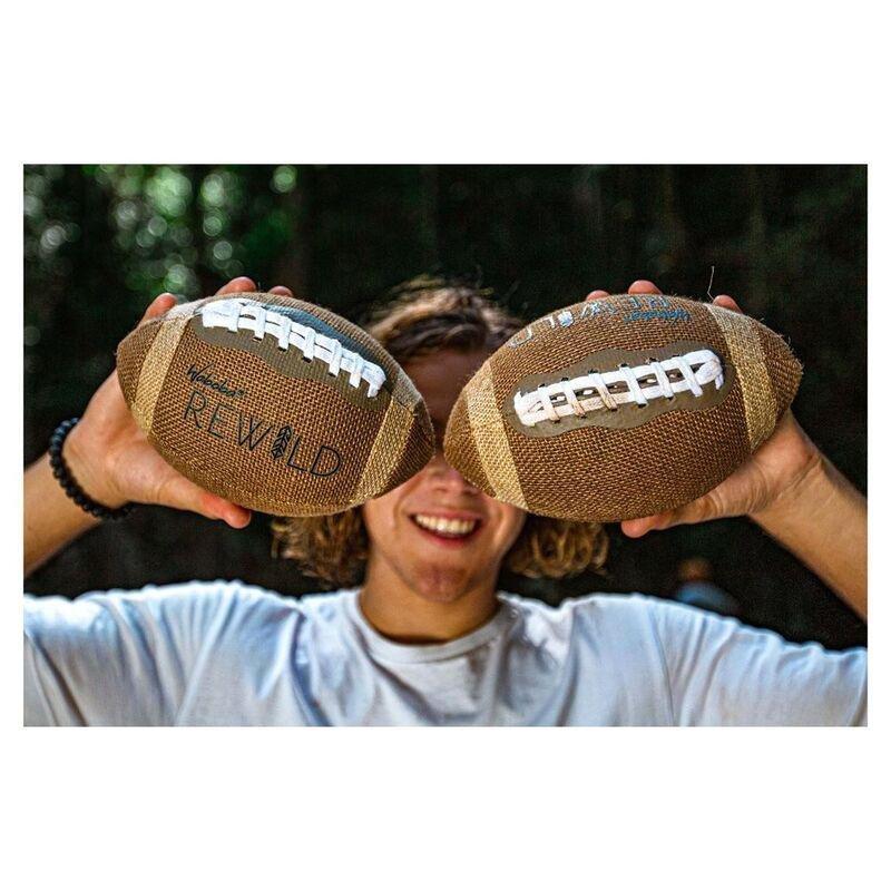 Waboba Rewild Eco-Friendly American Football 9 Inch 702C01, , large image number 2