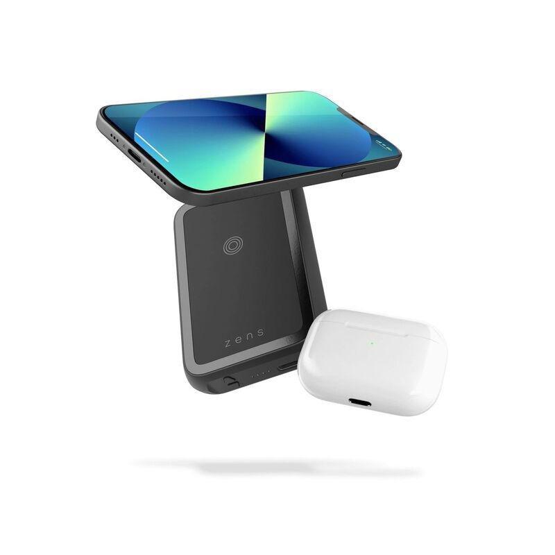 Zens 5000mAh Magnetic Dual Power Bank with Stand, , large image number 2