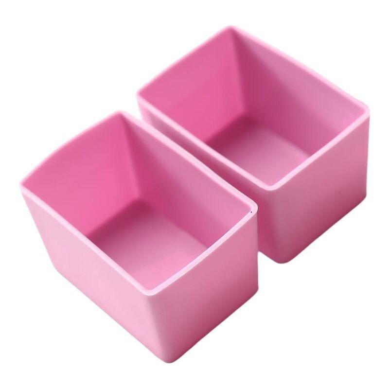 Munch Cups Rectangle Pink (Set of 2), , medium