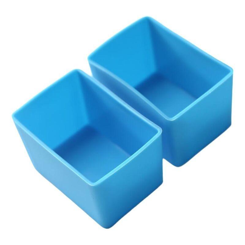 Munch Cups Rectangle Blue (Set of 2), , large image number 0