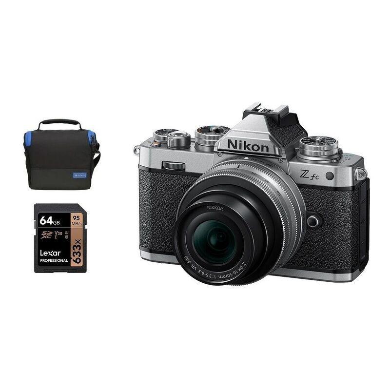 Nikon ZFC Mirrorless Camera with 16-50mm Lens - Silver (Bundle), , large image number 0