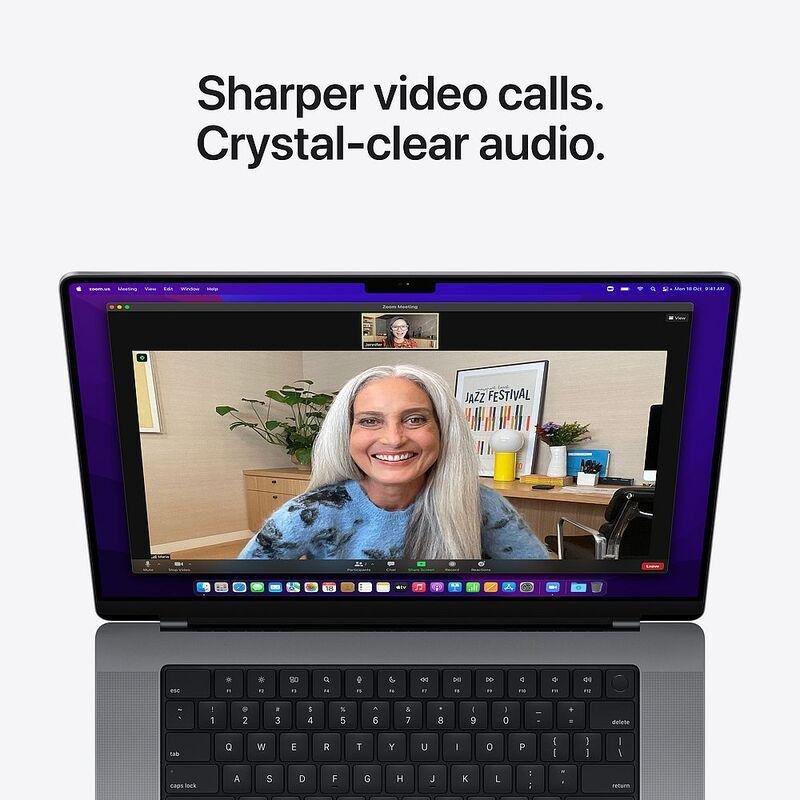 Apple MacBook Pro 16-inch Apple M1 Pro Chip/10-Core CPU and 16-Core GPU/512GB SSD - Space Grey (Arabic/English), , large image number 5