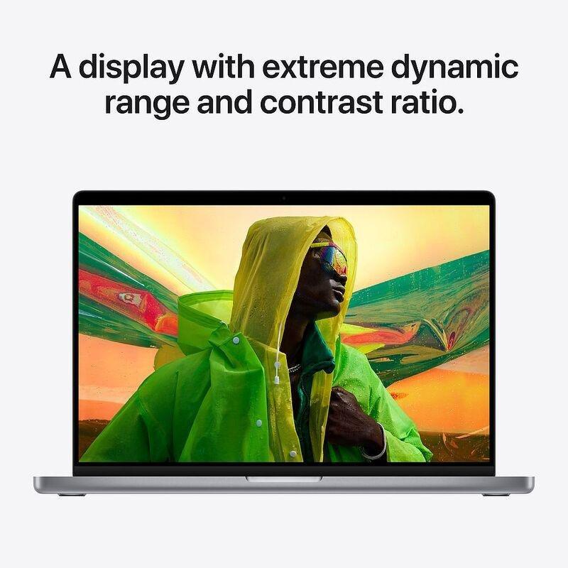 Apple MacBook Pro 16-inch Apple M1 Pro Chip/10-Core CPU and 16-Core GPU/512GB SSD - Space Grey (Arabic/English), , large image number 7