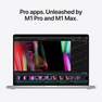APPLE - Apple MacBook Pro 16-inch Apple M1 Pro Chip/10-Core CPU and 16-Core GPU/512GB SSD - Silver (English)