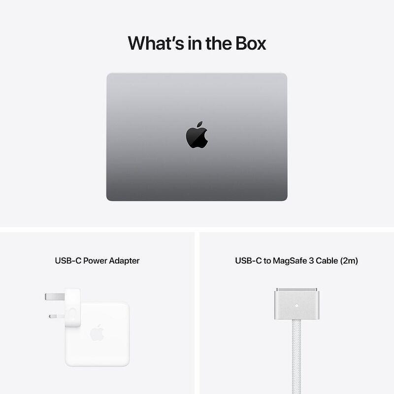 Apple MacBook Pro 14-inch Apple M1 Pro Chip/10-Core CPU and 16-Core GPU/1TB SSD - Space Grey (English), , large image number 1