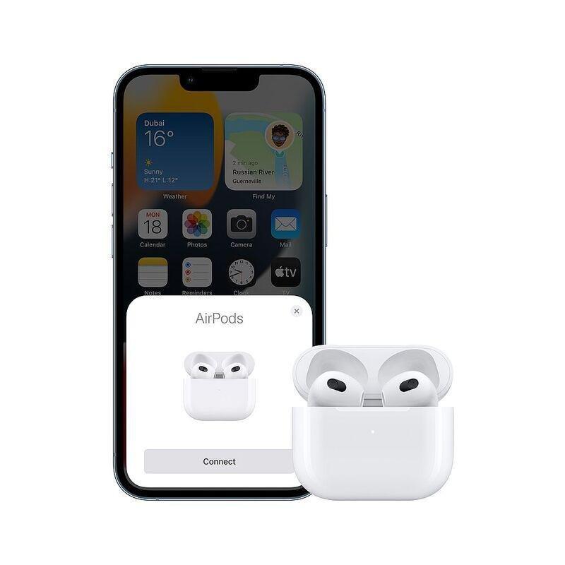 Apple AirPods True Wireless Earphones with MagSafe Charging Case (3rd Gen), , large image number 2