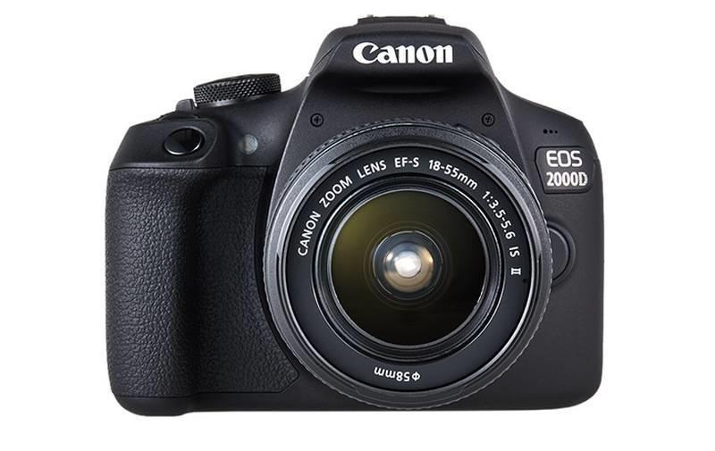 Canon EOS 2000D DSLR Camera EFS 18-55mm DC III Black Kit + EF 50mm 1.8 STM Lens (Bundle), , large image number 7