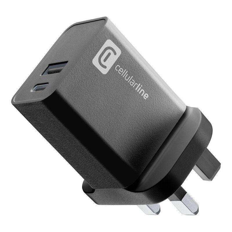 CellularLine Dual Port Wall Charger, , large image number 0
