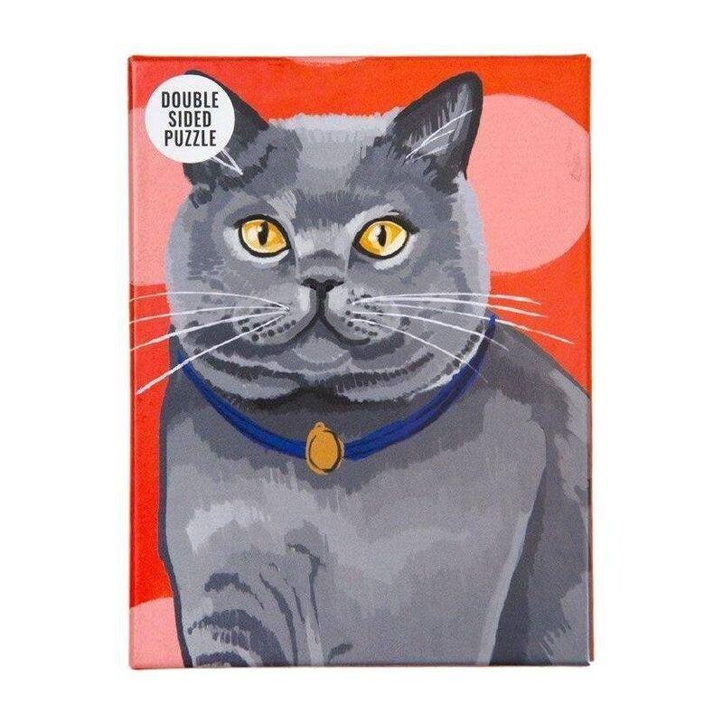Talking Tables Feline British Short Hair Jigsaw Puzzle (100 Pieces), , large image number 0