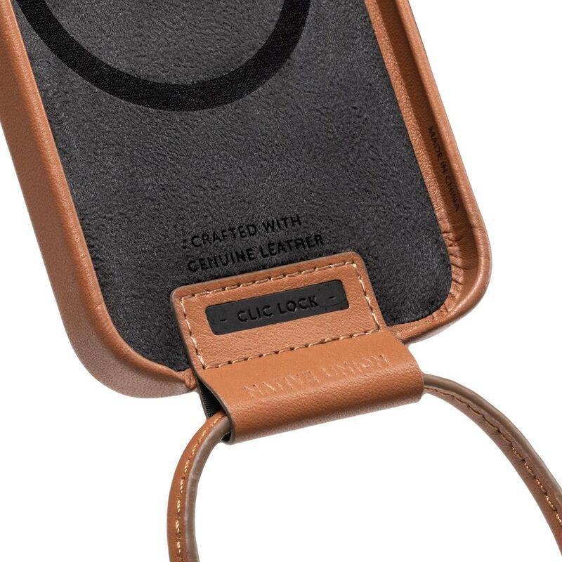 Native Union Clic Classic Magnetic Case Tan for iPhone 13 Pro, , large image number 3