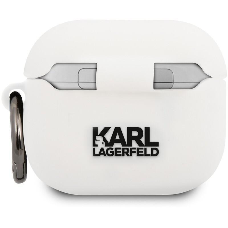 Karl Lagerfeld Karl Head Case for Apple AirPods 3 White, , large image number 1