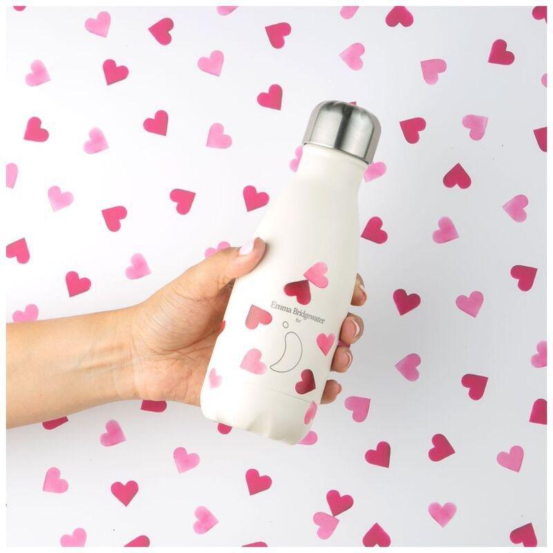 Chilly's Bottles Emma Bridgewater Stainless Steel Water Bottle Hearts 260ml, , large image number 1