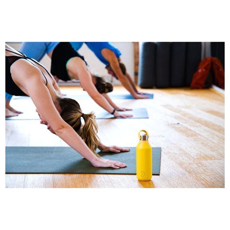 Chilly's Bottles Series 2 Stainless Steel Water Bottle Pollen Yellow 500ml, , large image number 1