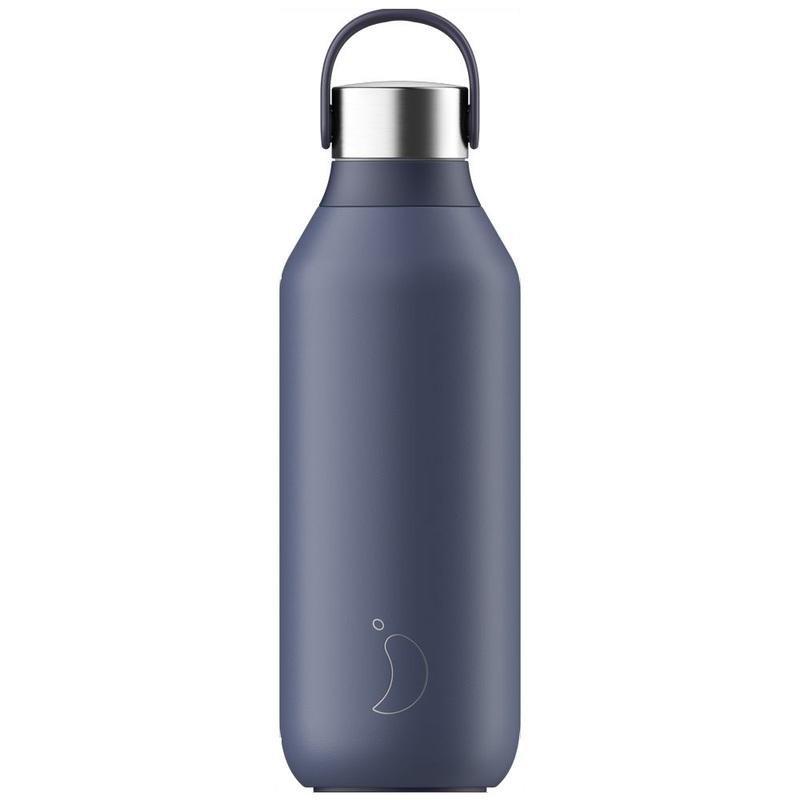 Chilly's Bottles Series 2 Stainless Steel Water Bottle Whale Blue 500ml, , large image number 0