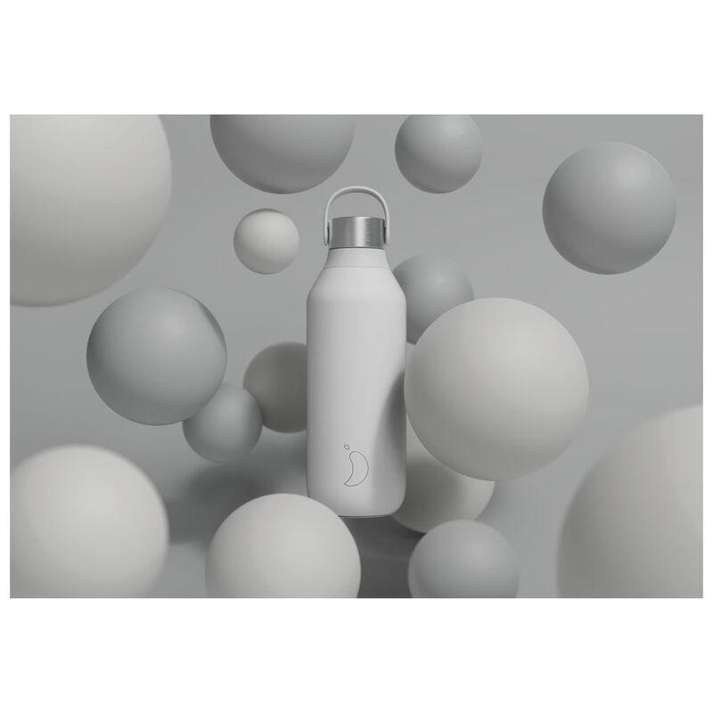 Chilly's Bottles Series 2 Stainless Steel Water Bottle Arctic White 500ml, , large image number 1