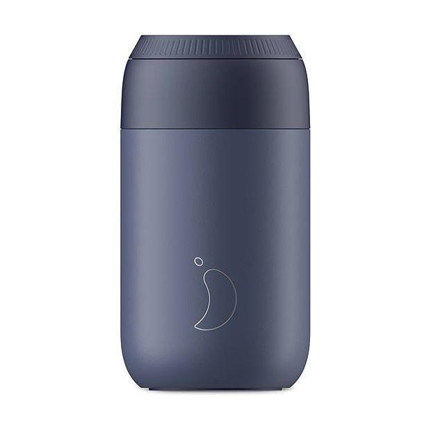 Chilly's Bottles Series 2 Stainless Steel Travel Coffee Cup 340ml - Whale Blue, , large image number 0