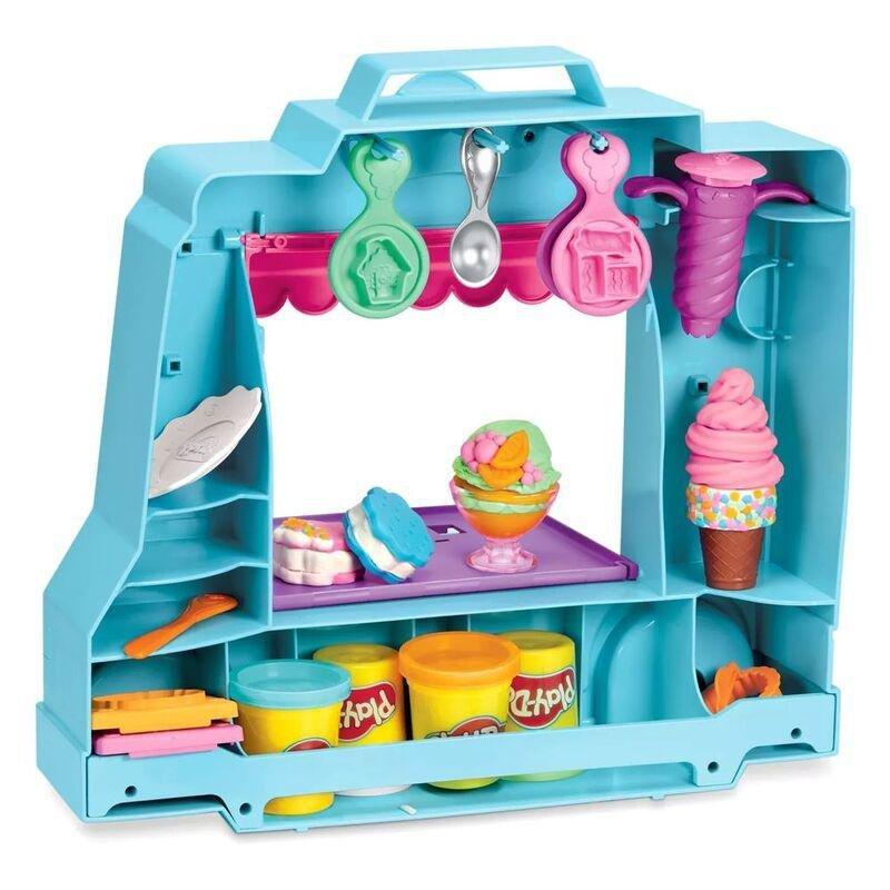 Play-Doh Ice Cream Truck Playset F1390, , large image number 0