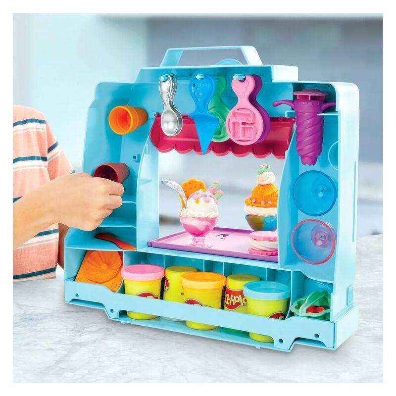 Play-Doh Ice Cream Truck Playset F1390, , large image number 2