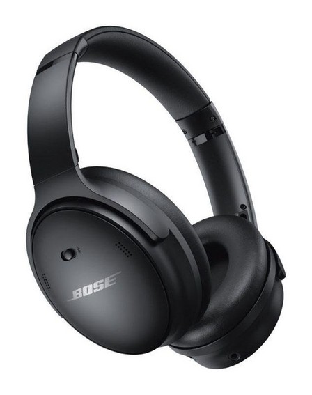 BOSE - Bose QuietComfort 45 Wireless On-Ear Headphones with Noise-Cancellation - Black