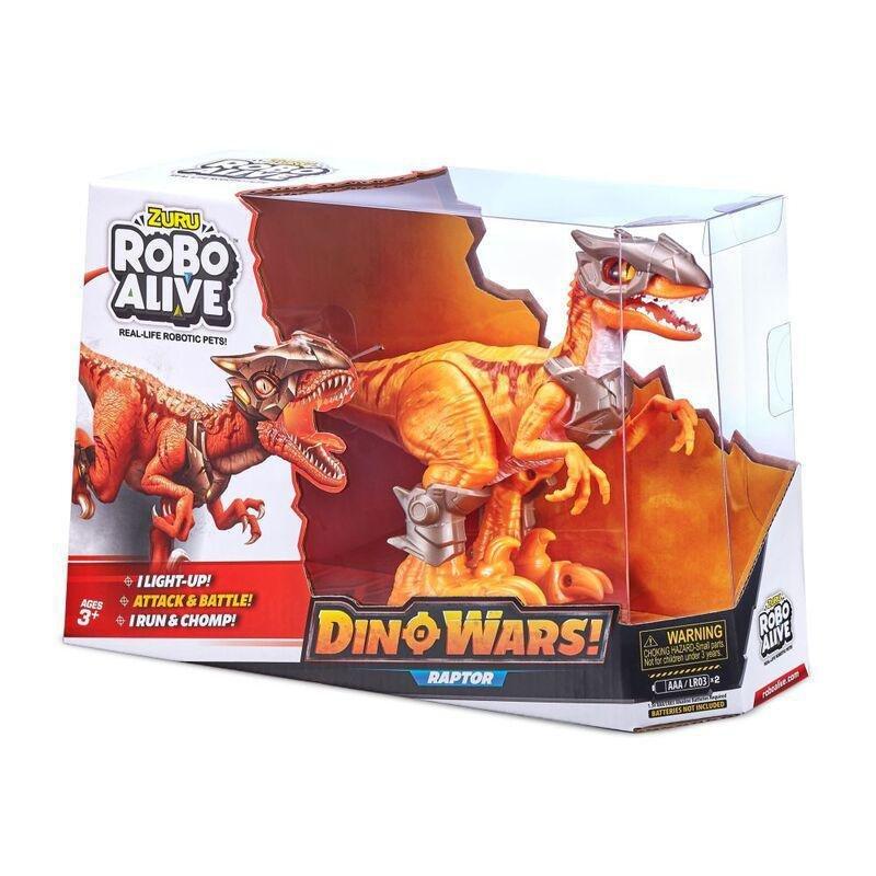 Zuru Robo Alive Dino Wars Series 1 Raptor Robotic Toy, , large image number 0