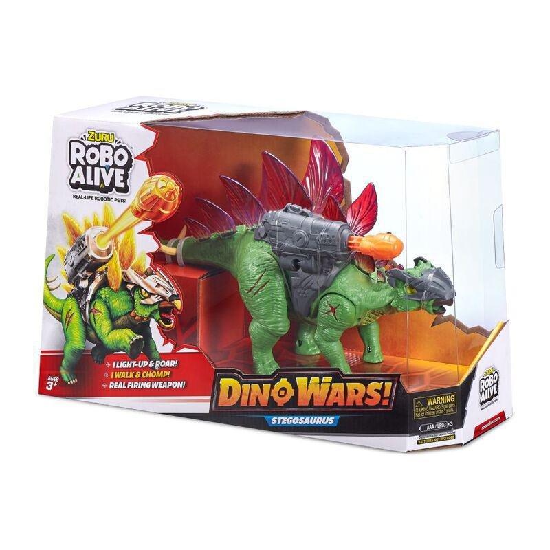 Zuru Robo Alive Dino Wars Stegosaurus Robotic Toy, , large image number 0