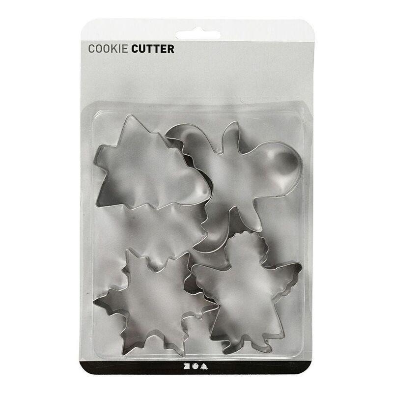 Creativ Cookie Cutters Christmas Tree Angel Reindeer Snowflake, , large image number 2