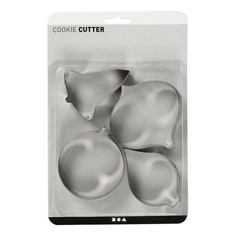Creativ Cookie Cutters Bell Bauble Raindrop Prism, , medium