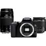 Canon EOS 250D DSLR Camera Black + EF-S 18-55mm F/3.5-5.6 III + EF 75-300mm F/4-5.6 III USM Zoom Lens (Bundle)