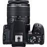 CANON - Canon EOS 250D DSLR Camera Black + EF-S 18-55mm F/3.5-5.6 III + EF 75-300mm F/4-5.6 III USM Zoom Lens (Bundle)